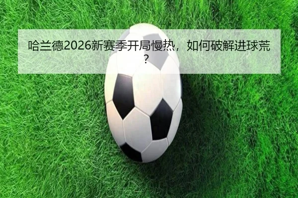 哈兰德2026新赛季开局慢热，如何破解进球荒？